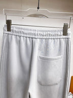 Side Jacquard Tape Straight‑Fit Pants