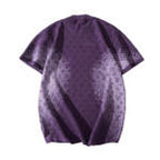 Gradient Jacquard LetterT-Shirt