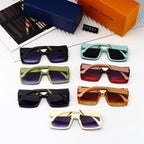 Embossed Temple Oversized Sunglasses