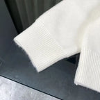 Classic Jacquard Knit Wool Sweater