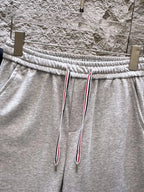 Stripe Detail Drawstring Shorts