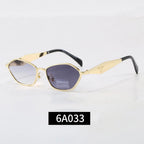 Hexagonal Metal Sunglasses