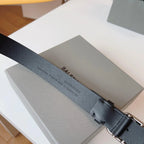 Fashionable Chic Double B Letter Buckle Belt