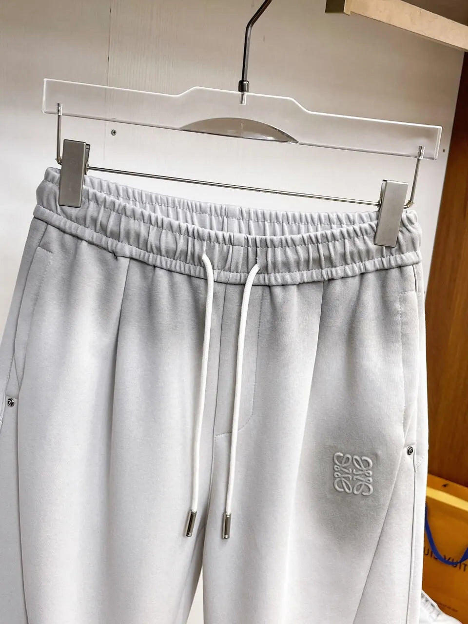 Dual‑Embossed   Relaxed Fit Pants