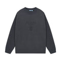 Tone‑on‑Tone Logo Cream Sweater