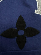 Art Printed Knitted T-Shirt