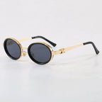 Metal Vintage Small Round Sunglasses