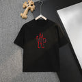 Streetwear Abstract Logo Casual T‑shirt