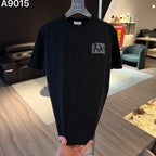 Overlapping Letter Embroidered T‑Shirt