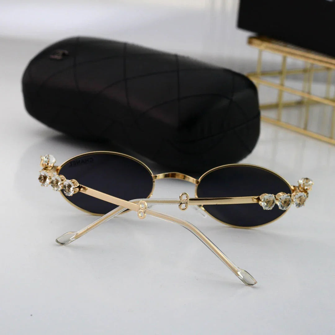 Modern Small Frame Metal Sunglasses