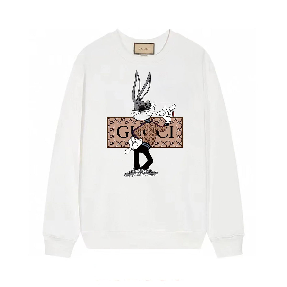 Bunny Print Sweatshirt