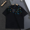 Colorful Front Embroidery T-Shirt