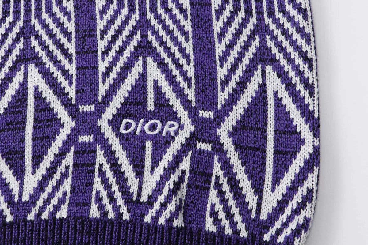 Geometric Jacquard Sweater