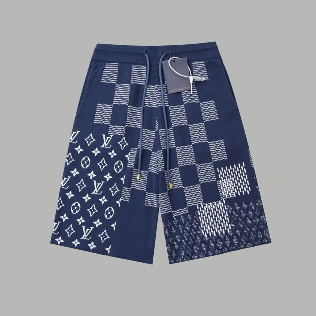 Jacquard Knit Shorts
