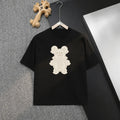 Cartoon Bear Graphic Crew Neck T-Shirt
