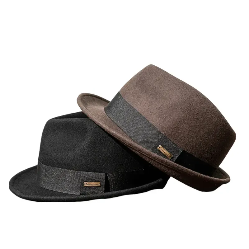 Floral Accent Fedora Hat