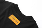 Yellow Letter Print T-Shirt