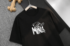 Graffiti Duck Letter Print T‑Shirt