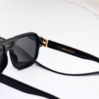 Double Bridge Square Sunglasses