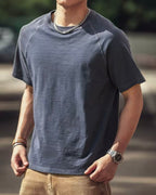 Relaxed Crew Neck T‑Shirt