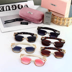 Fashion Hollow Arm Sunglasses