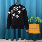 Overlapping Pattern Sweater