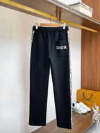 Side Tape   Straight‑Leg sweatpants