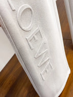 Dual‑Embossed   Relaxed Fit Pants