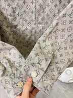 All‑Over Jacquard Denim Jacket