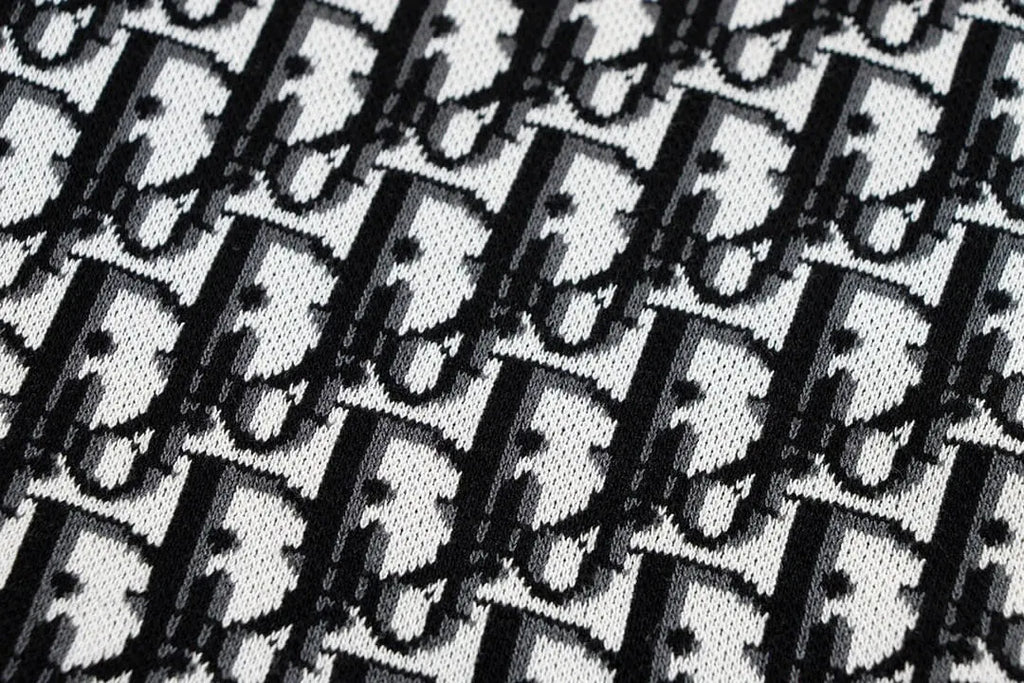 All-Over Jacquard Polo Shirt