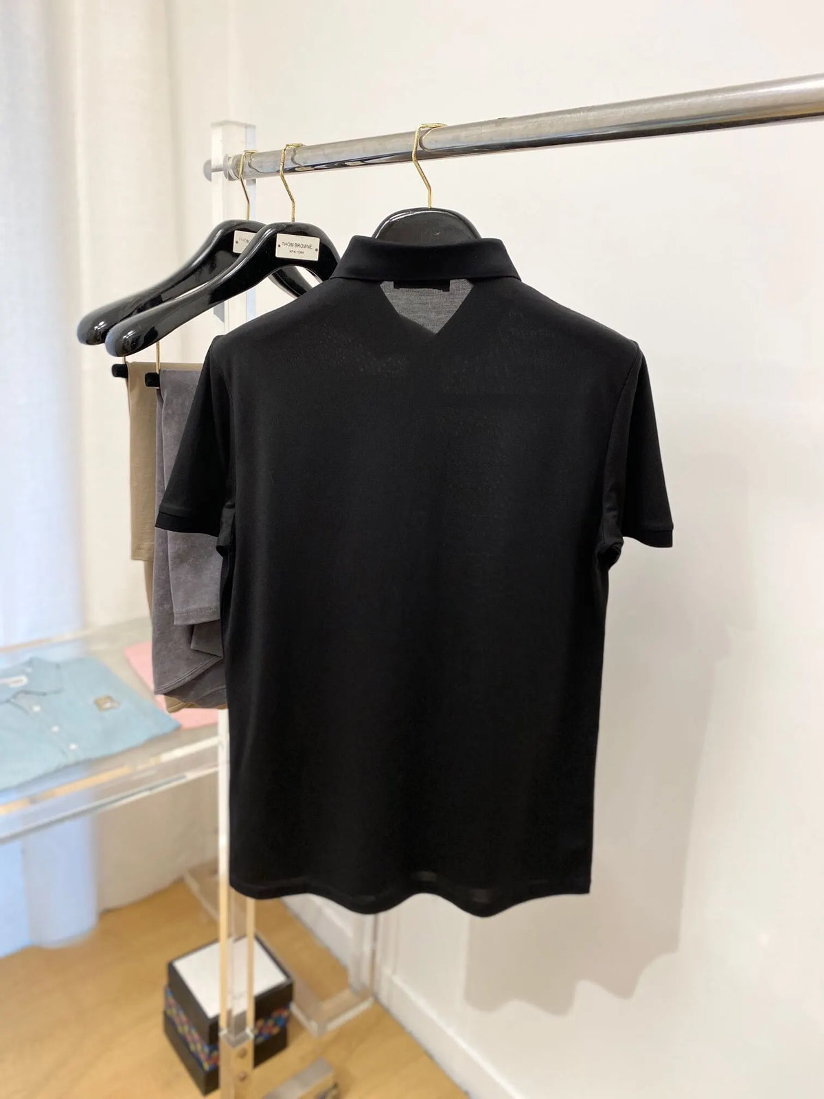 Classic Pattern Print Polo Shirt