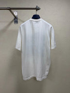 Checkerboard Knit T-shirt