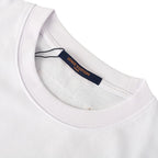 Back Chain Circle Letter Print T-Shirt
