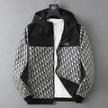 Monogram Spliced Hooded Jacket