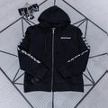 New Scroll Sanskrit Zip-Up Jacket