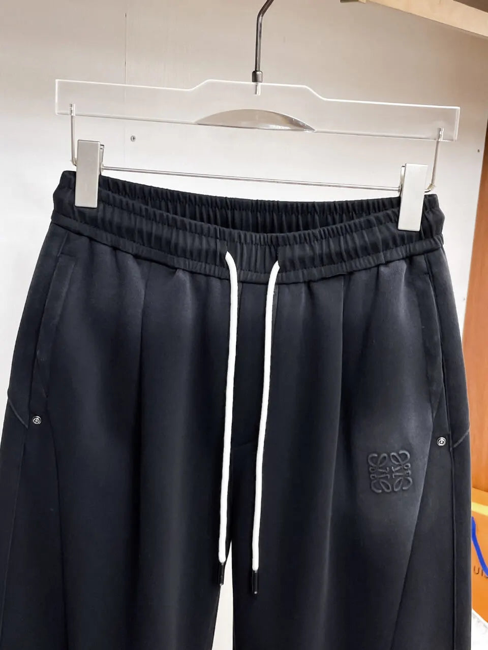 Dual‑Embossed   Relaxed Fit Pants