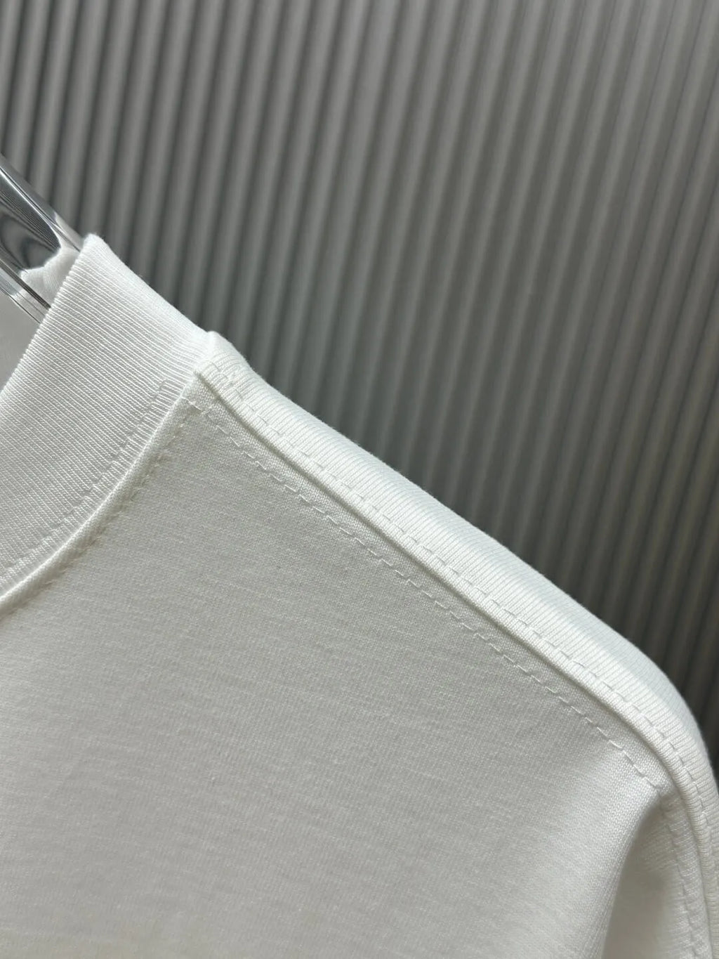 Square Frame Letter Print T‑Shirt