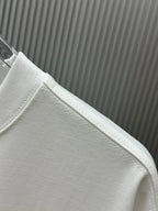 Square Frame Letter Print T‑Shirt