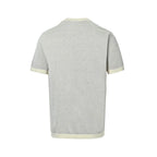 Letter Monogram Jacquard Knit T-Shirt