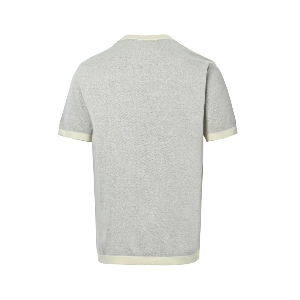 Letter Monogram Jacquard Knit T-Shirt