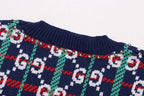 Multicolor Stripe Monogram Knit Sweater Cardigan