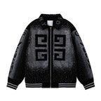 Rhinestone Square Jacket