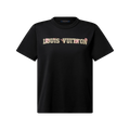 Floral Letter T‑Shirt