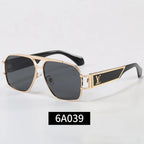 Double Bridge Pilot Sunglasses