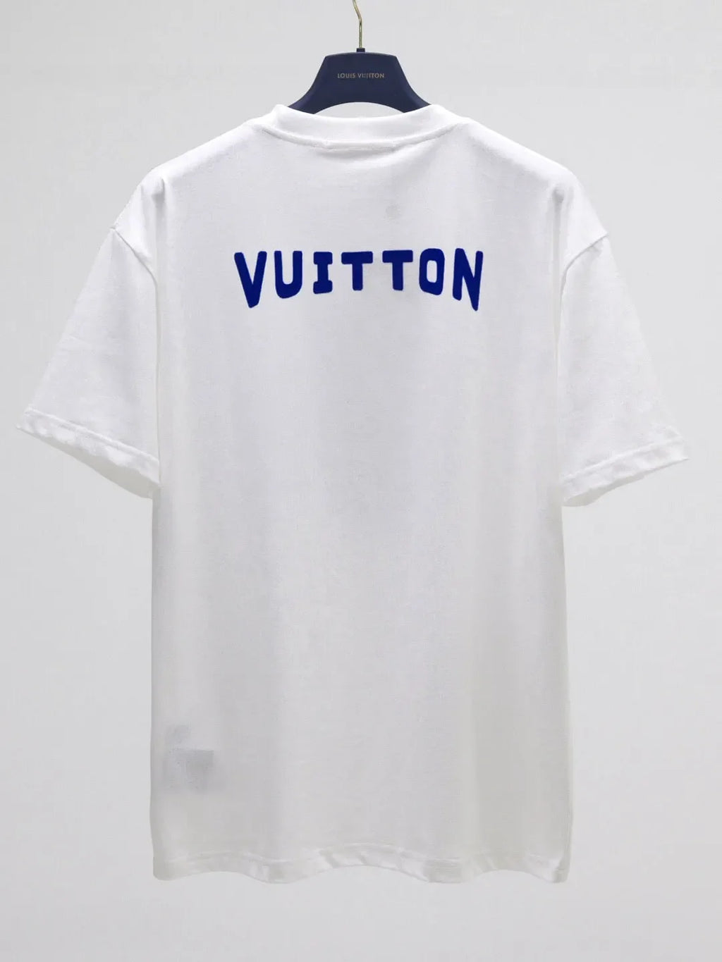 Blue Letter Print T-Shirt