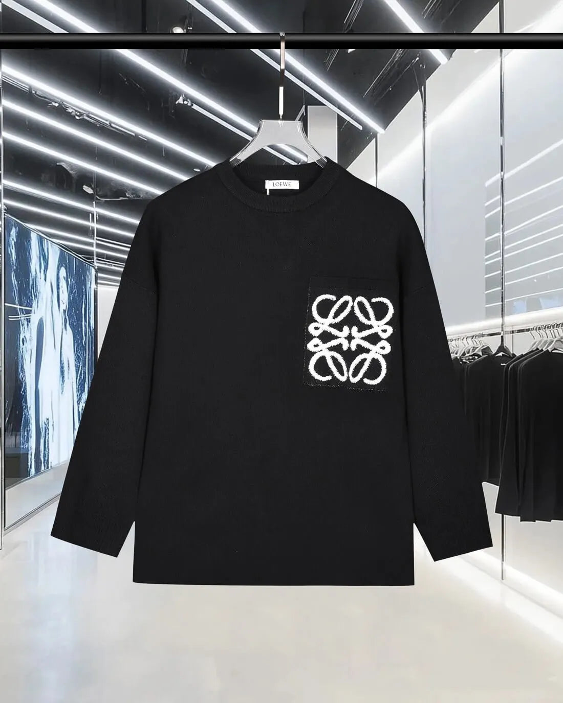 Knit Pocket Sweater